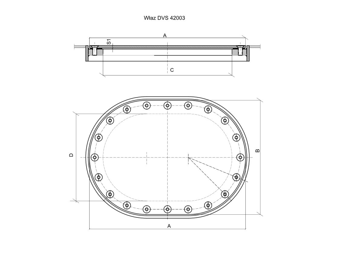 Właz DVS 42003