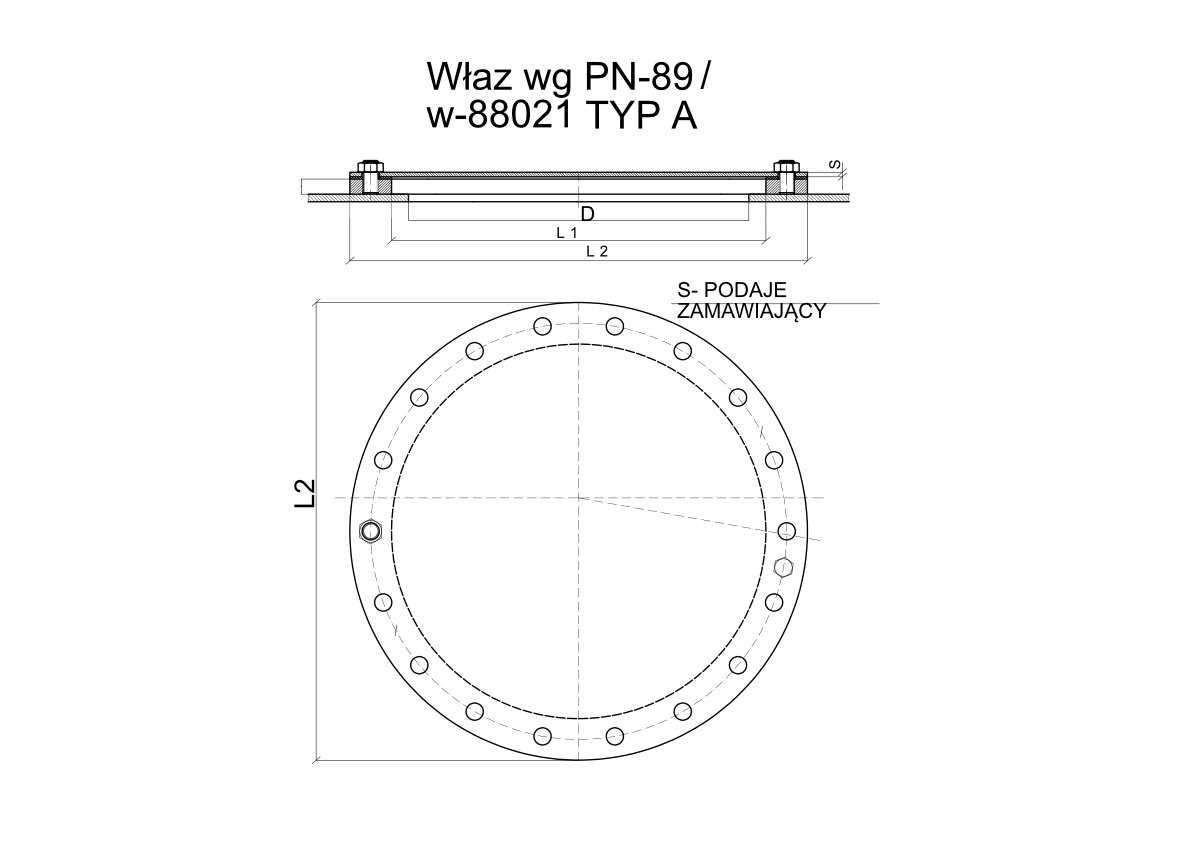 Właz PN-89 W-88021